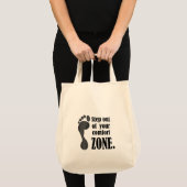 step out of your comfort zone  トートバッグ (正面(商品))
