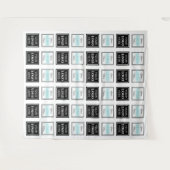  Step & Repeat Business Backdrop Two Logo Banner タペストリー (正面(横))