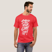 STEP YOUR GAME UP girl girl Tシャツ (正面フル)