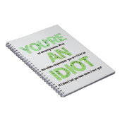 Stepbrother, You're an Amazing Human Gift ノートブック (右側)
