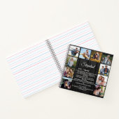 Stepdadの定義とカスタム10の写真と名前 ノートブック (内部)