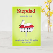 stepdadの父の日カード カード (黄色い花)