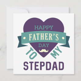 Stepdadの//の私のブランクへの幸せな父の日 カード
