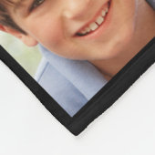 Stepdad Ever最高の Photo Collage Faters Day フリースブランケット (角)