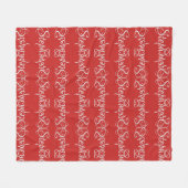 Stephの名前入りなフリースブランケット フリースブランケット (正面(横))