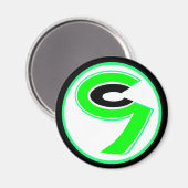 Steph Codyマグネット（円形） マグネット (正面/裏面)