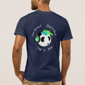 Steph Cody "ダイヤルそれ" (Blu/Re/Wh/Gry/Gre) Tシャツ (裏面)