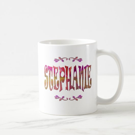 Stephanieのマグ コーヒーマグカップ (右)