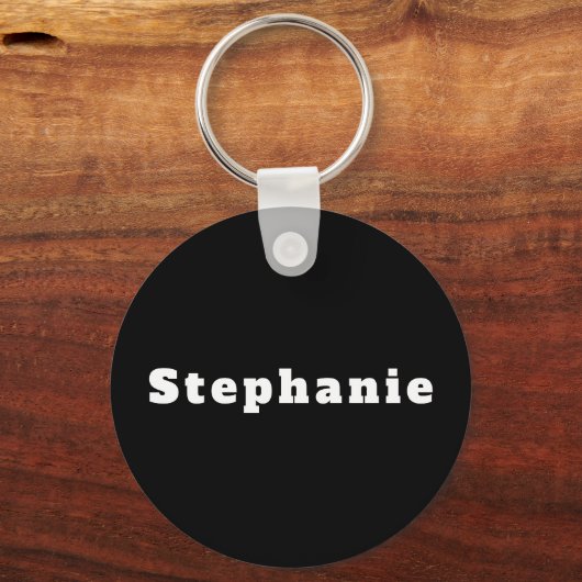Stephanie キーホルダー (裏面)