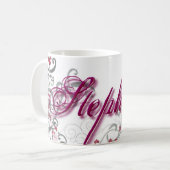 Stephanie コーヒーマグカップ (正面左)