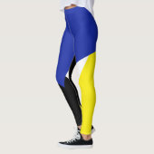 Stephanie Add Your Name抽象芸術アートレギンス レギンス (左)