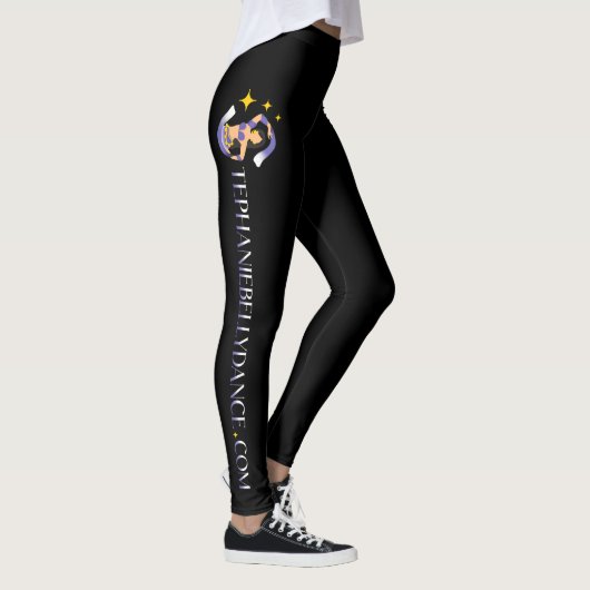 Stephanie Belly Dance (TM) "On Your Side" Leggings レギンス (右)