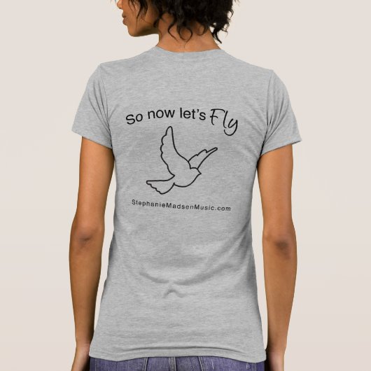 Stephanie Madsen Merch Tシャツ (裏面)