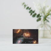 Stephansのクインテットの深宇宙の星の銀河系の集り 名刺 (スタンド正面)