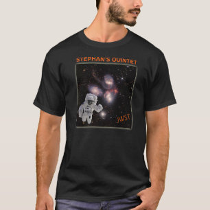 Stephanu2019s宇宙飛行士Quintet Webb宇宙テレ Tシャツ