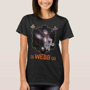 Stephanu2019s宇宙飛行士Quintet Webb宇宙テレ Tシャツ