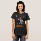 Stephanu2019s宇宙飛行士Quintet Webb宇宙テレ Tシャツ (正面フル)