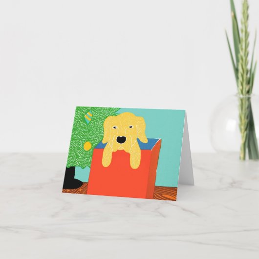 Stephen Huneck "最高の Gift Ever"グリーティング・カード カード (正面)