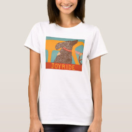 Stephen Huneck Tシャツ – Joyride with Chocolate Lab