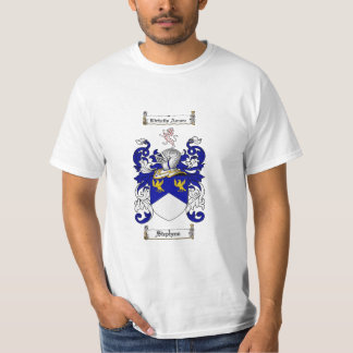 Stephensの家紋- Stephensの紋章付き外衣 Tシャツ