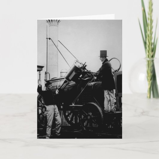 Stephensonのロケット1929年のレプリカ カード (正面)