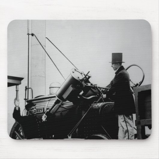 Stephensonのロケット1929年のレプリカ マウスパッド (正面)