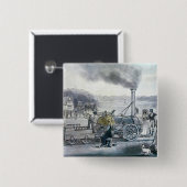 Stephensonの「Northumbrian 缶バッジ (正面&裏面)