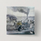 Stephensonの「Northumbrian 缶バッジ (正面)