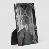 Stephensonsハイレベルブリッジ、ニューキャッスルオンタイン フォトプラーク (側面)