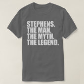 StephensStephensファミリー名Stephens姓St Tシャツ (デザイン正面)