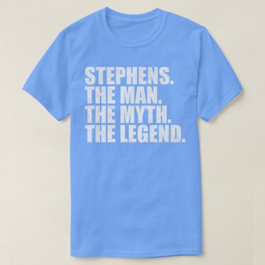 StephensStephensファミリー名Stephens姓St Tシャツ (デザイン正面)