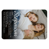 Stepmom最高の、Stepmoma定義スクリプトの写真 マグネット (横)