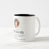 Stepmom Bonus Mom定義写真 ツートーンマグカップ (正面右)