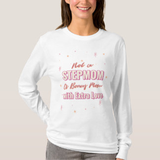 Stepmom Mother's Day Gift – ボーナスマム Tシャツ