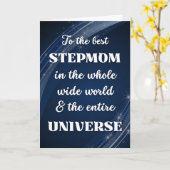 Stepmom Mother's Day Stellarテーマ カード (黄色い花)