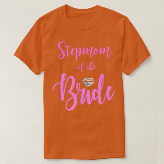 Stepmom Of The Bride T  Stepmother Wedding Ring Pi Tシャツ (デザイン正面)