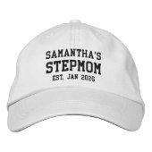 Stepmom's Custom Embroidered Hat 刺繍入りキャップ (正面)