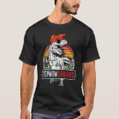 Stepmomsaurusレックス恐竜の家族Stepmom Saurus M Tシャツ (正面)