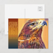 Steppe Eagle [Postcard] ポストカード (正面/裏面)