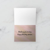 Steppinの幸せな休日カード シーズンカード (内部)