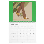 STEPPIN INTO 2026 Calendar カレンダー (2月 2027)