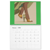 STEPPIN INTO 2026 Calendar カレンダー (2月 2026)