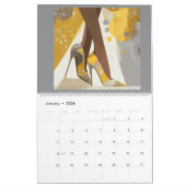 STEPPIN INTO 2026 Calendar カレンダー (1月 2026)