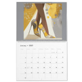 STEPPIN INTO 2026 Calendar カレンダー (1月 2027)