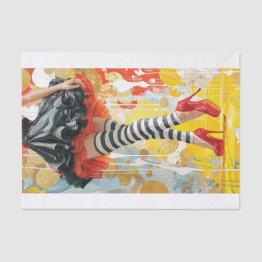 Stepping Into My Purpose1  薄葉紙 (正面)