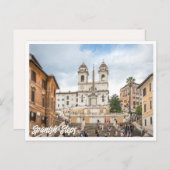 Steps スペインのRome Italyフォトポストカード ポストカード (正面/裏面)