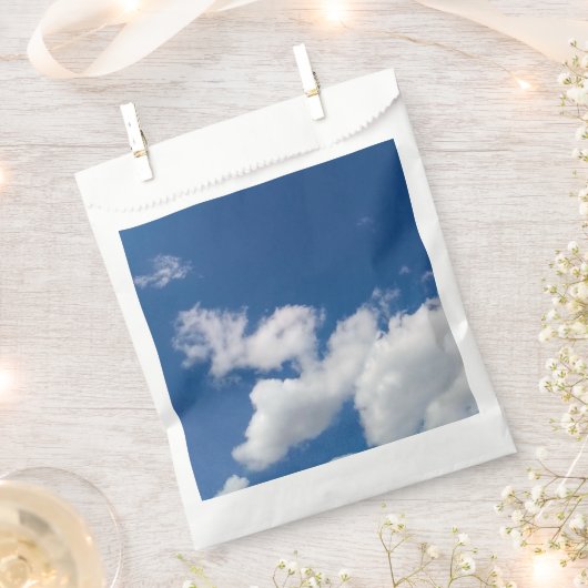 Steps in the clouds フェイバーバッグ (クリップ留めされた状態)