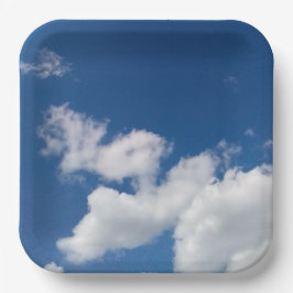 Steps in the clouds ペーパープレート