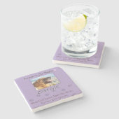 Steps of Her Gentle Spirit ストーンコースター (横)