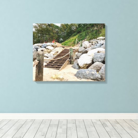 Steps of Renewal キャンバスプリント (インサイチュ (ウッドフロア))